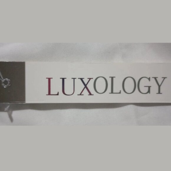 2 Item Bundle NWT Luxology Women’s Faux Wrap Dresses XL Blue/Sparkle Black - Picture 11 of 11